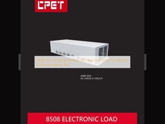 250W 8CH Programmable DC Electronic Load Untuk Tes Penuaan Pelepasan Baterai