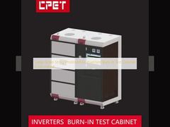 Inverter fotovoltaik skala besar yang dibakar dalam kabinet uji coba disesuaikan