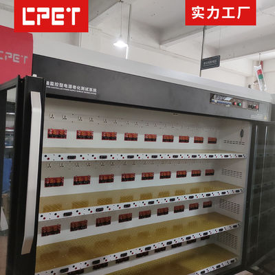 Penguji Penuaan Power Bank dengan 192 Saluran Beban Pemantauan Suhu dan Soket Multi-Tujuan untuk Pengujian Burn-In Daya Seluler